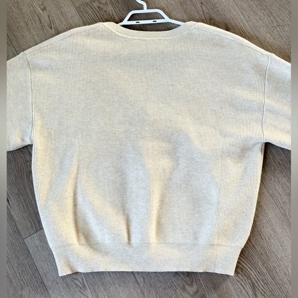 Able Beige Ribbed Sweater - Picture 5 of 6